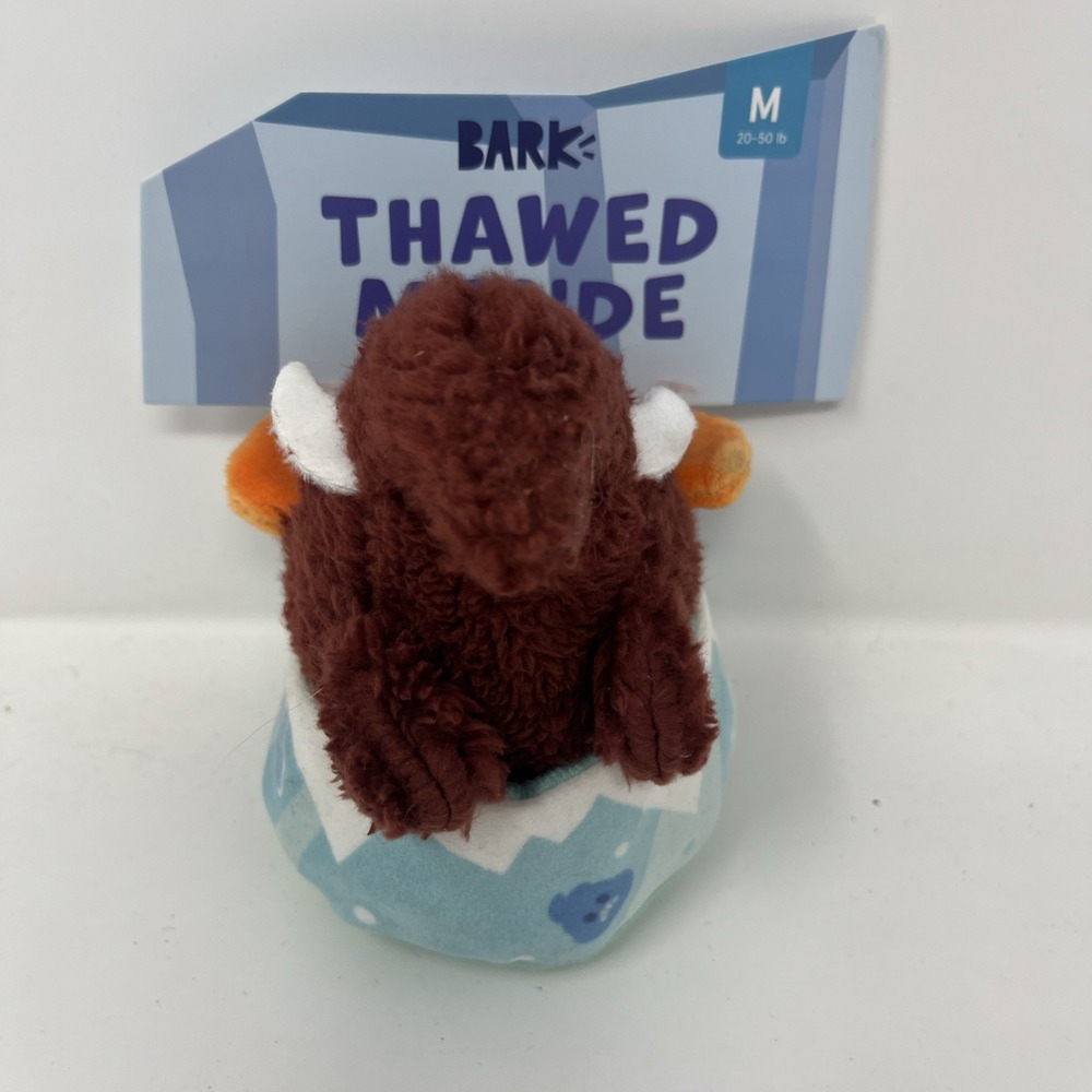 NWT 5" Bark Box Thawed Maude Tails From Ice Age Wooly Mammoth